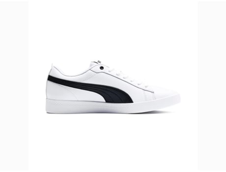 Zapatillas PUMA Smash v2 Mujer (40.5 - Blanco)