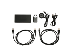 Conmutador Kvm De Doble Pantalla Hdmi+displayport Con Expansión Usb2.0