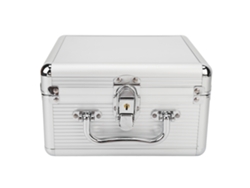 Caja De Almacenamiento Para Discos Duros De 2.5 Pulgadas Con 20 Bahías, Cerradura De Seguridad Y Funda Antivibratoria