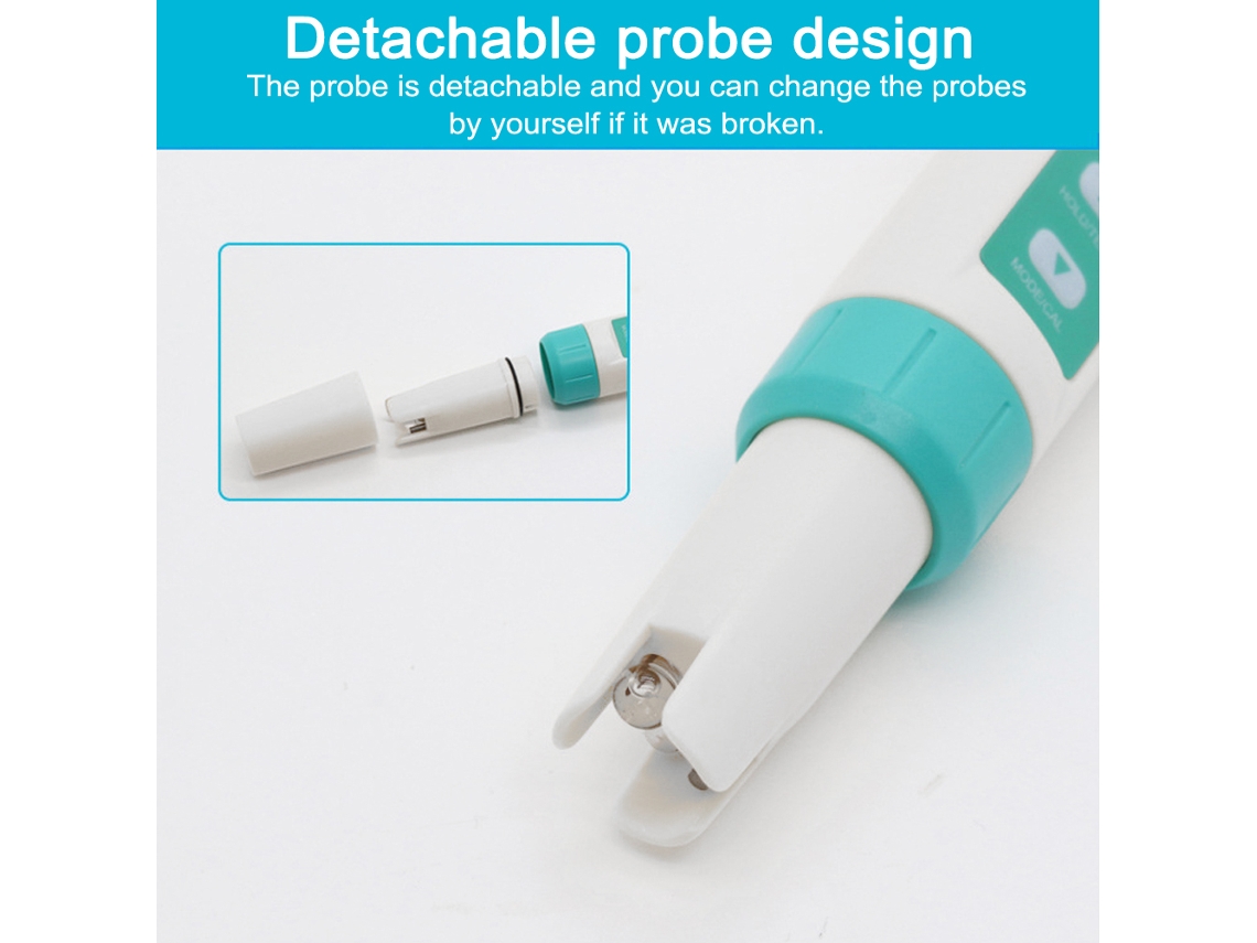 Medidor Portátil De Calidad Del Agua 7 En 1: Ph, Tds, Ec, Orp, Salinidad, Sg, Temperatura, Resistente Al Agua Ip67.