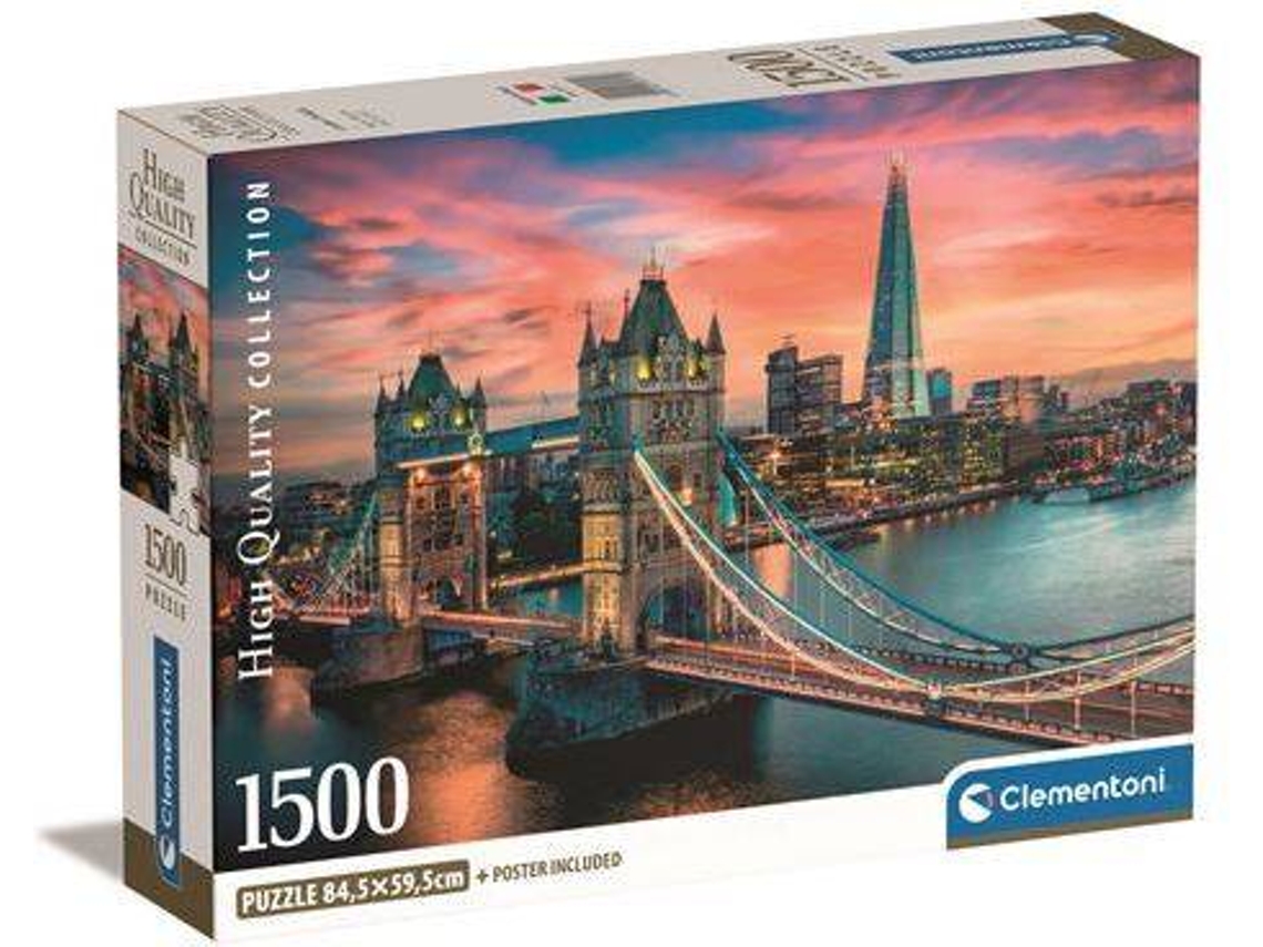 Puzzle CLEMENTONI High Quality Collection London Twilight (1500 piezas - Edad Minima: 14 años)