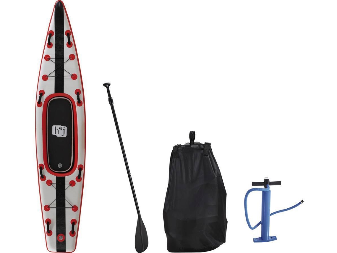 KIT Paddle HABITAT ET JARDIN Sup Wave K1 (Rojo)
