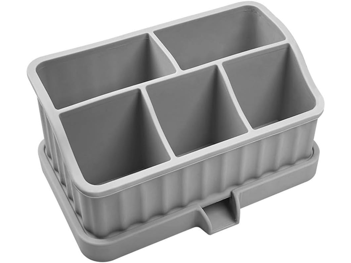 Cosméticos Ovalados De Acero Inoxidable Para Cocina Y Baño, Juego De Bandeja Para Servir Frutas Y Joyas Con Acabado En