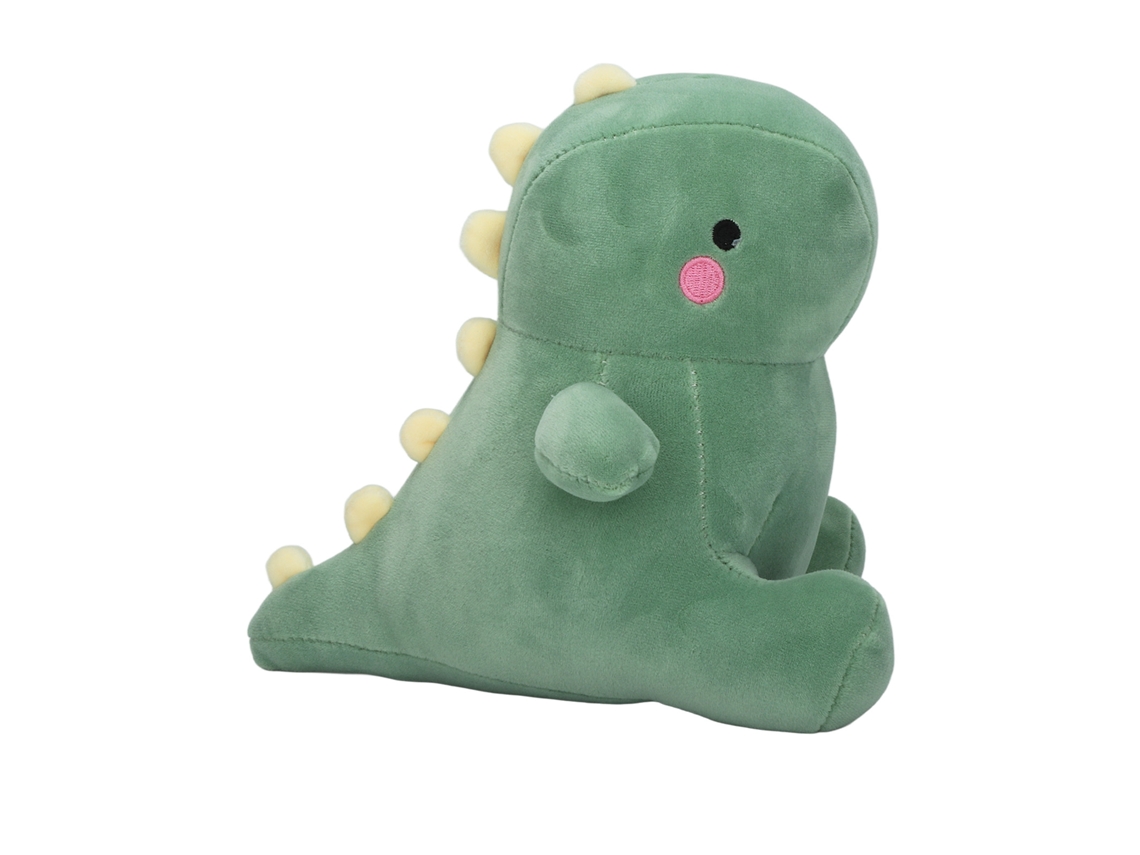 2026-juguete De Peluche Dinosaurio Bonito Suave Y Seguro Para Niños Niñas Regalo De Cumpleaños Verde 35cm