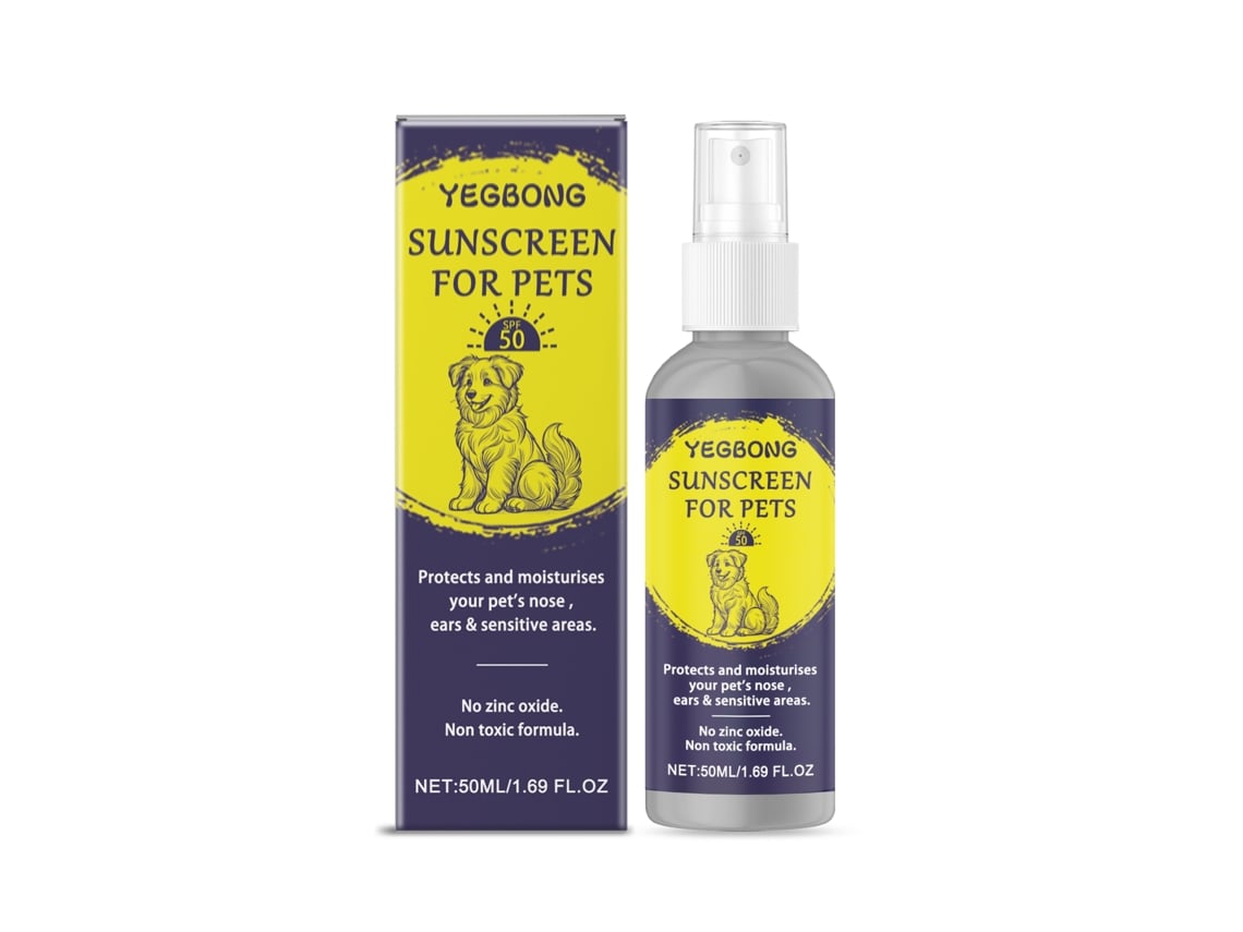 Spray protector solar para animales