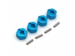 Piezas de actualización de metal para MJX 16207, 16208, 16209, 16210, H16, conector hexagonal para coche RC 1/16
