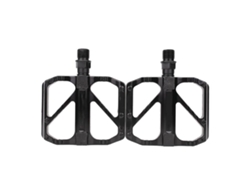 Pedales De Bicicleta (2 Unidades) Con 3 Rodamientos, Pedales De Plataforma De Aluminio, Para Mtb Y Ciclismo De Carretera, Color Negro.