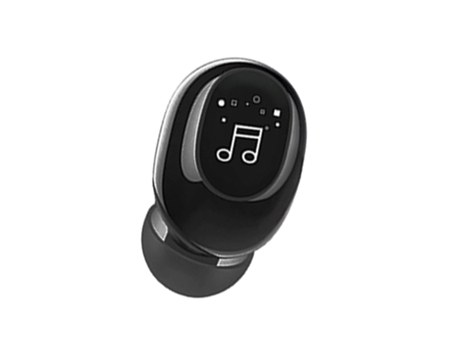 F911 Auricular inalámbrico de alta fidelidad ergonómico compatible con Bluetooth 5.0 Mini auricular estéreo inalámbrico verdadero invisible para co...