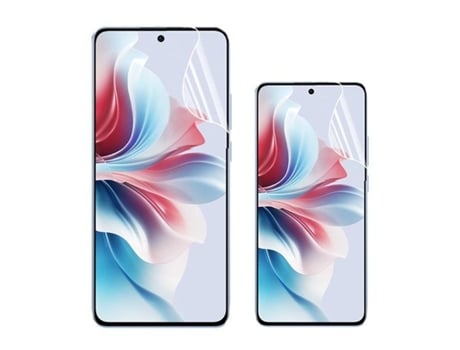 Conjunto de Protectores de Pantalla Protectoras Frente para Oppo Oppo Reno11 F GIFT4ME Hidrogel Transparente (2un)