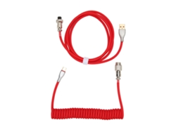 Cable Para Teclado Mecánico Con Doble Revestimiento, Usb-c, Para Accesorios De Teclados Para Juegos.