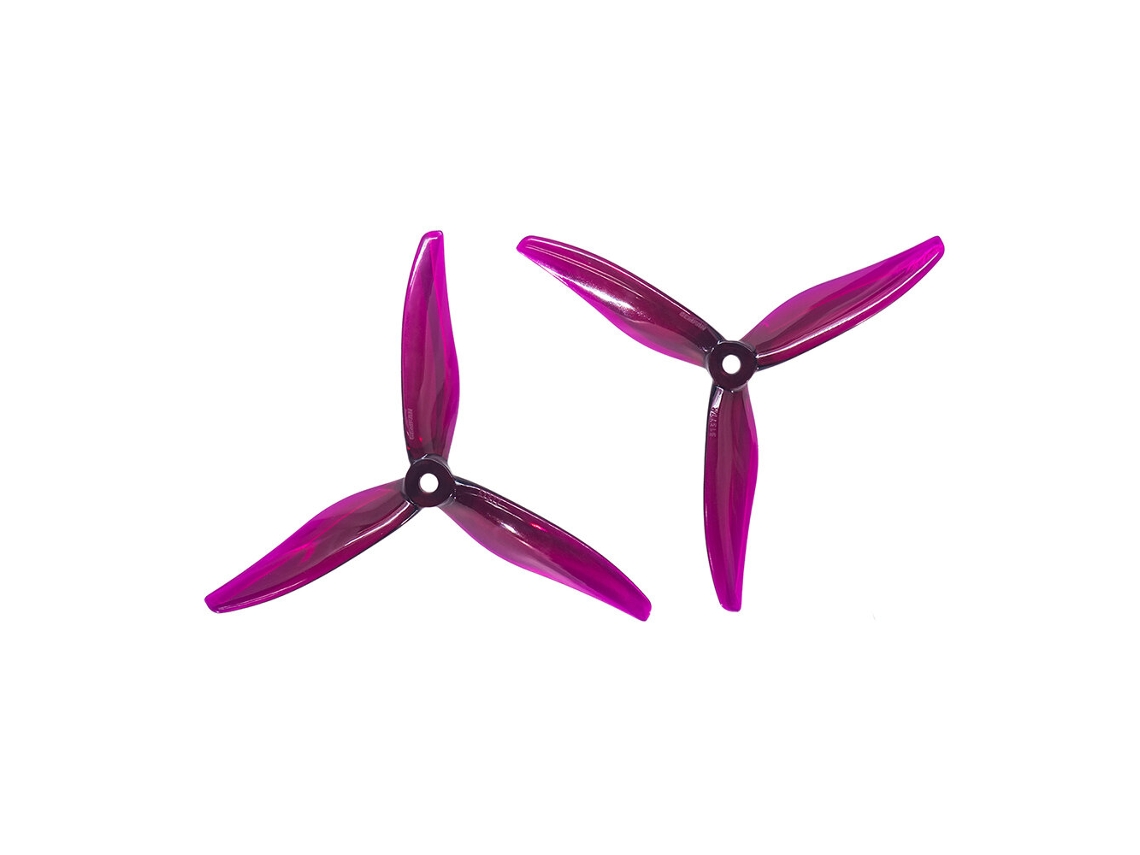 Verde Transparente 6 Pares 6 Pares De Hélices Gemfan Hurricane Max 51377 De 5 Pulgadas Y 3 Palas De Pc Para Drones Rc De Carreras Fpv Freestyle Diy