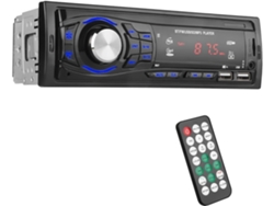 Rádio Automóvel Bluetooth 5.0 Fm 60wx4 Mãos Livres Comando Usb Mp3 Compatível Tf Ios Android Sem Cd