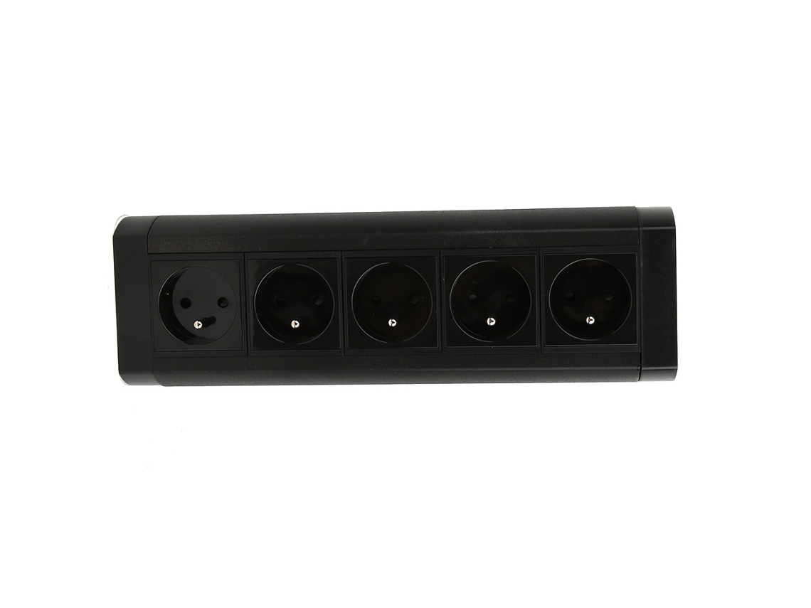 Tomacorriente De Aluminio De 5/6 Salidas, Seguro Para El Hogar, La Oficina Y Los Electrodomésticos.