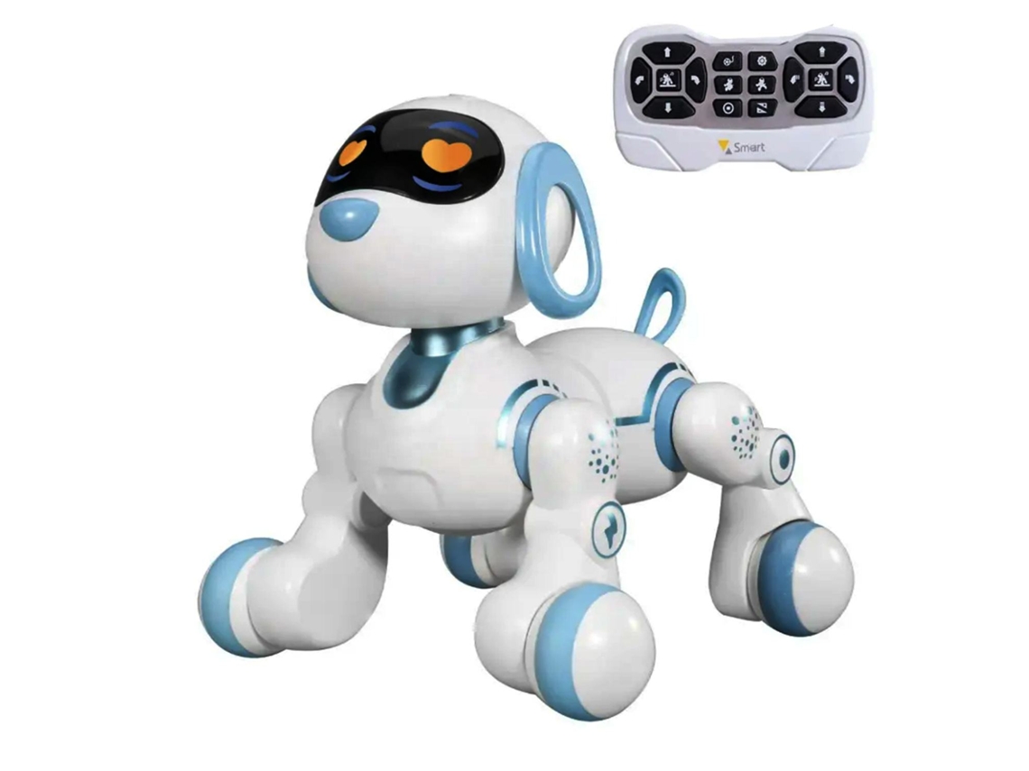 Perro robot inteligente recargable DIGITALLAB con control remoto