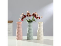 2026-vaso De Plástico Creativo Moderno Simple Para Flores Secas Y Húmedas Decoración De Salón Verde