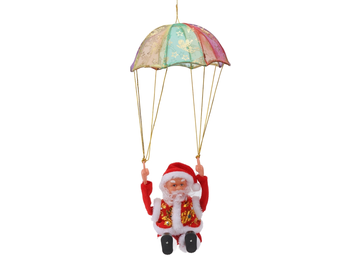 Adorno navideño paracaídas polar seguro para niños Worten
