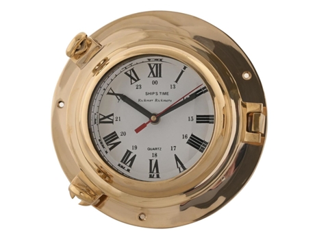 Reloj de Pared DKD HOME DECOR (23 x 7 x 23 cm)