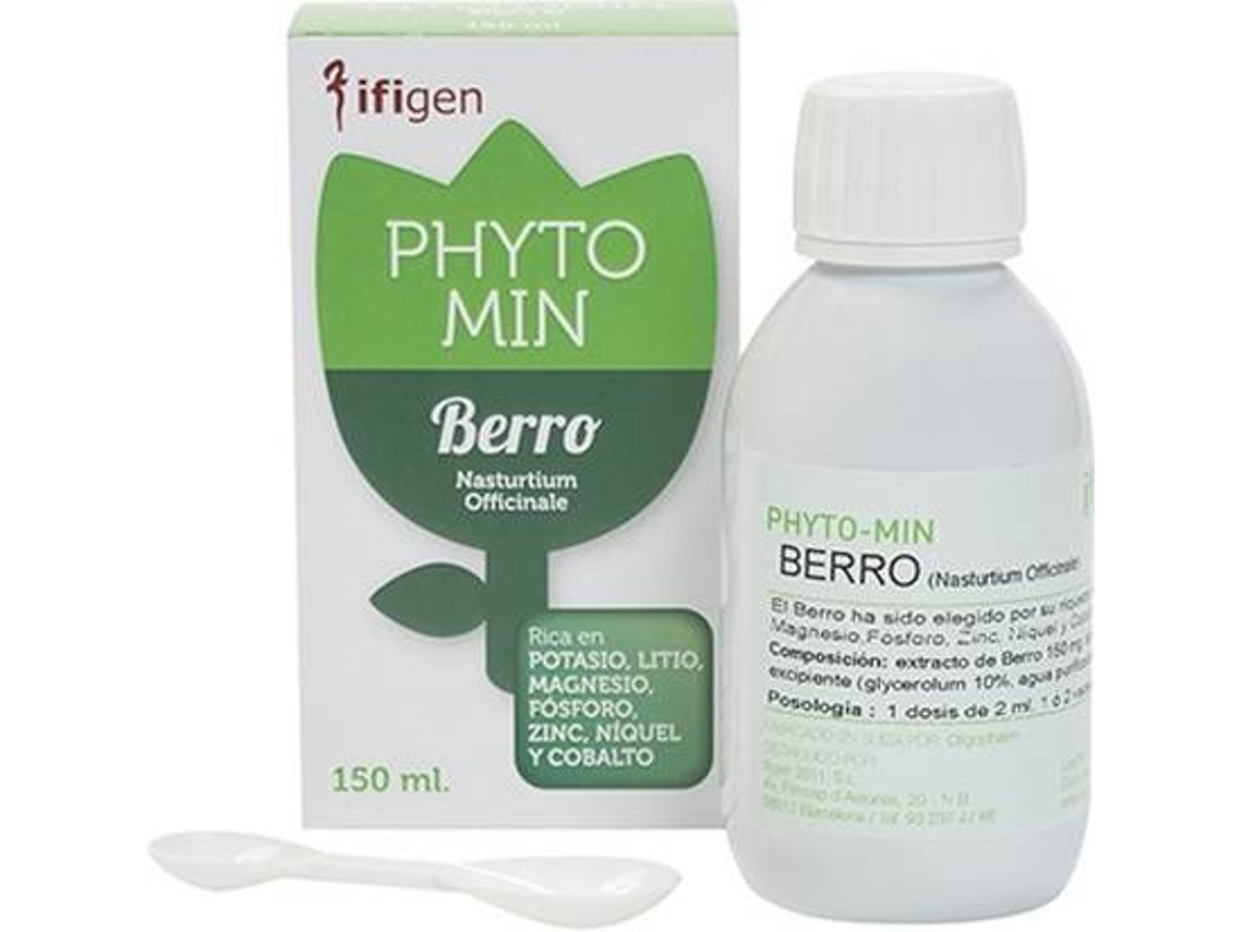 Complemento Alimentar IFIGEN Phyto Min Berro (150 ml)