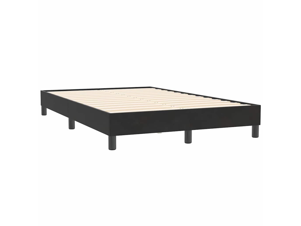 Maison Exclusive - Estructura De Cama Sin Colchón Terciopelo Negro 120x210 Cm