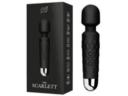 Masajeador personal eléctrico inalámbrico portátil Yizhood Wand - Resistente al agua - Incluye bolsa de viaje (negro)