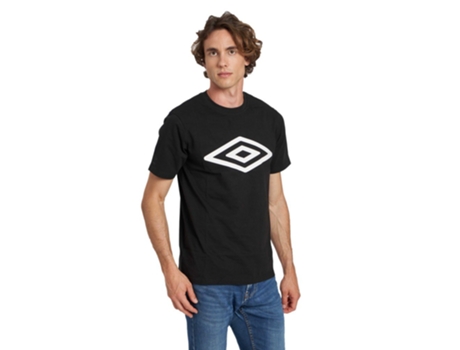 Camiseta de Hombre para Fútbol UMBRO Delphinus Negro (L)