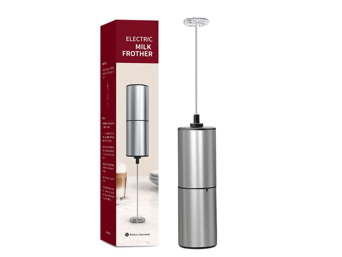Espumador de leche, batidora eléctrica, apta para café y capuchino.