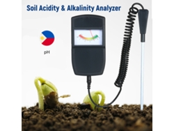 Test kit de ph do solo S/MARCA com sonda desmontável para análise de acidez e alcalinidade
