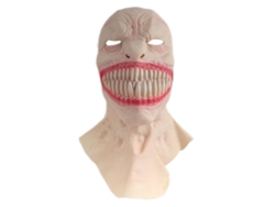 Máscara De Payaso Halloween Máscara De Diablo Demonio Terrorífica Con Dientes Asustados Para Halloween