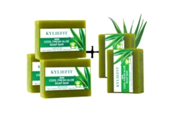 Jabón de aloe vera, reduce el acné, fórmula hidratante, compra 3 y llévate 2 gratis (OEM)