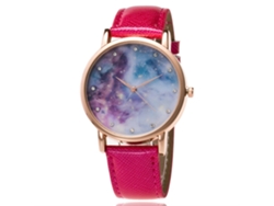 Reloj De Pulsera Unisex Zhoulianfa Con Esfera Redonda, Movimiento De Cuarzo Analógico, Piel Sintética Marrón.