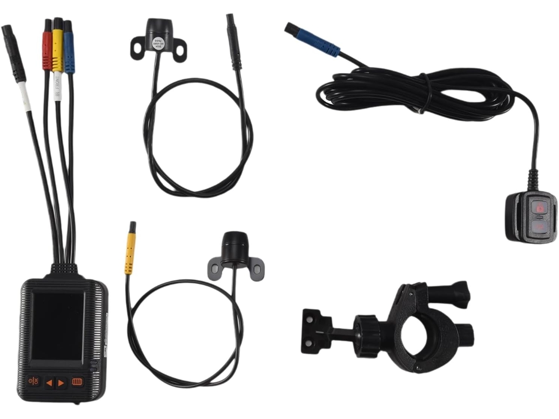 Grabadora De Motocicleta Se20 Con Doble Lente, Cámara De Conducción, Videocámara Dvr.