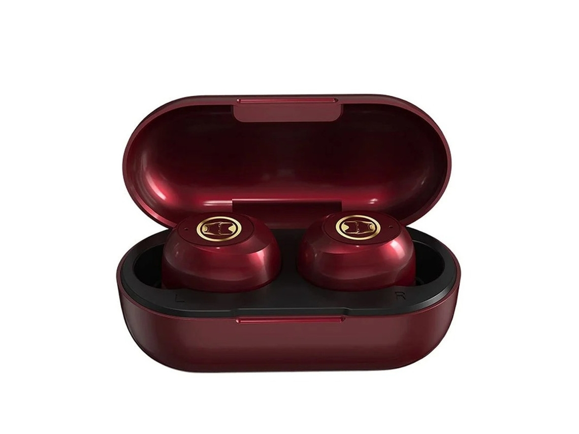Auriculares Yizhood True Wireless Bluetooth Rojo