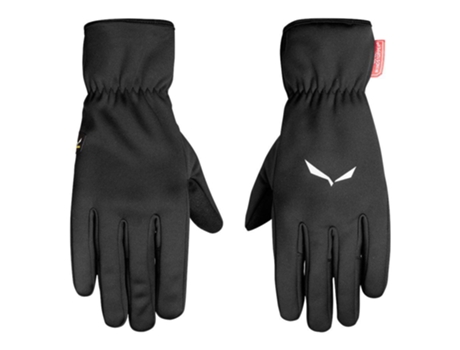 Guantes para Hombre SALEWA Windstopper Negro para Montaña (XL)