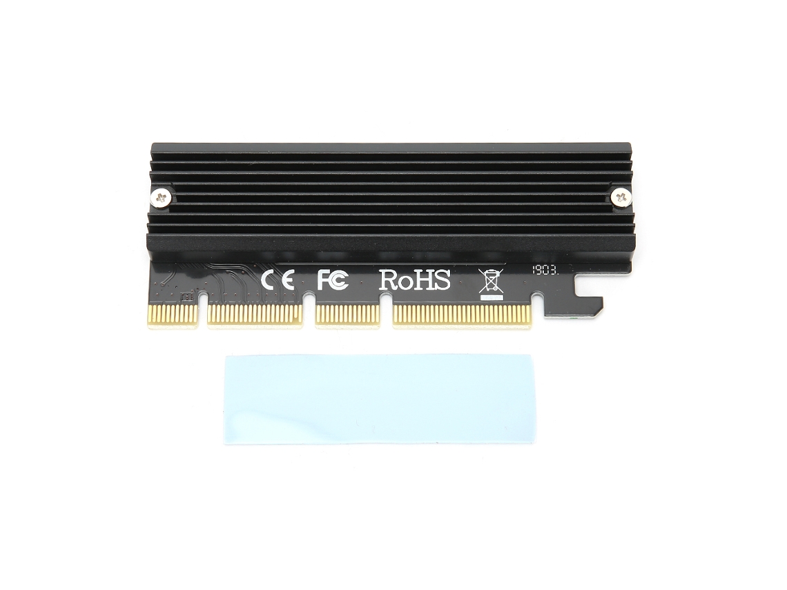 Tarjeta Adaptadora Pci E 3.0 16x M.2 Nvme Ssd Pcie A M Key Ngff Accesorios De Computadora De Escritorio