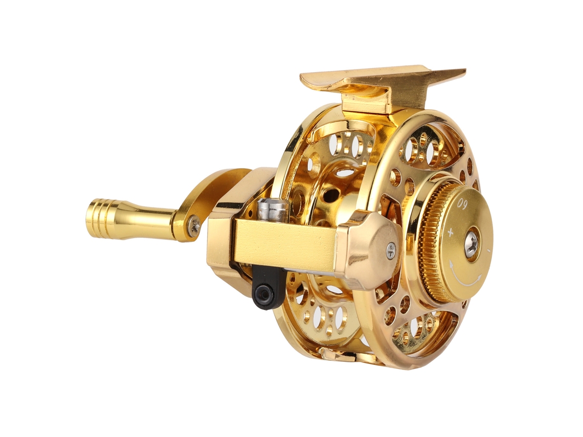Carrete De Pesca Portátil De Metal Con 5 Rodamientos, Relación De Engranajes 3.0:1, Accesorio De Pesca Para Diestros.