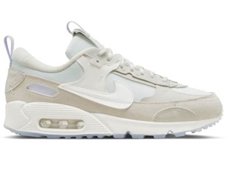 Tenis Deportivas NIKE Air Max 90 Futura Mujer (Crema -Material Sintético, Tejido -37,5)