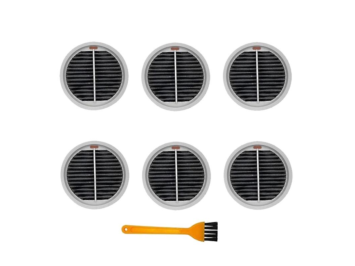 Filtro hepa 6pcs para aspirador de pó xiaomi roidmi nex x20 f8 pro