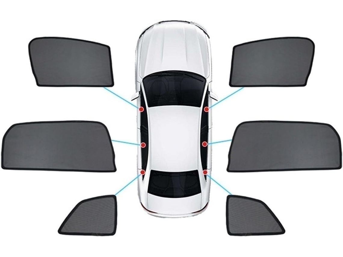 Parasol De Verano Para Ventanas Delanteras Y Traseras, Cortina Privacidad Nissan Serena C26 2010-2016