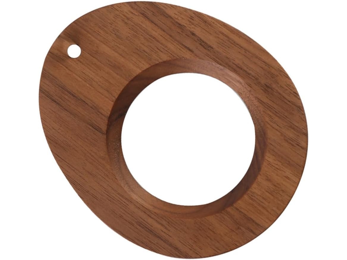 Soporte Para Filtros De Café Domésticos De Madera De Nogal, Pp Y Té, Café Y Pp.
