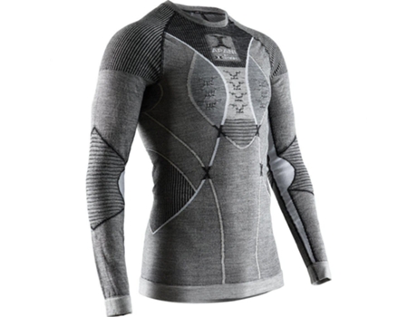 Ropa interior para Hombre X-BIONIC Apani 4.0 Merino Gris para Montaña (M)