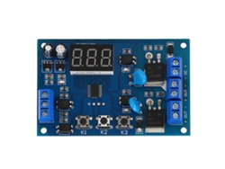 Módulo De Relé De Retardo Programable De Doble Vía Con Protección Contra Conexión Inversa Para Coche Dc 7‑30v