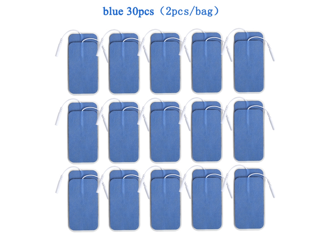 Electrodos Adhesivos Eifson 30ud 5x9cm Para Ems (azul)