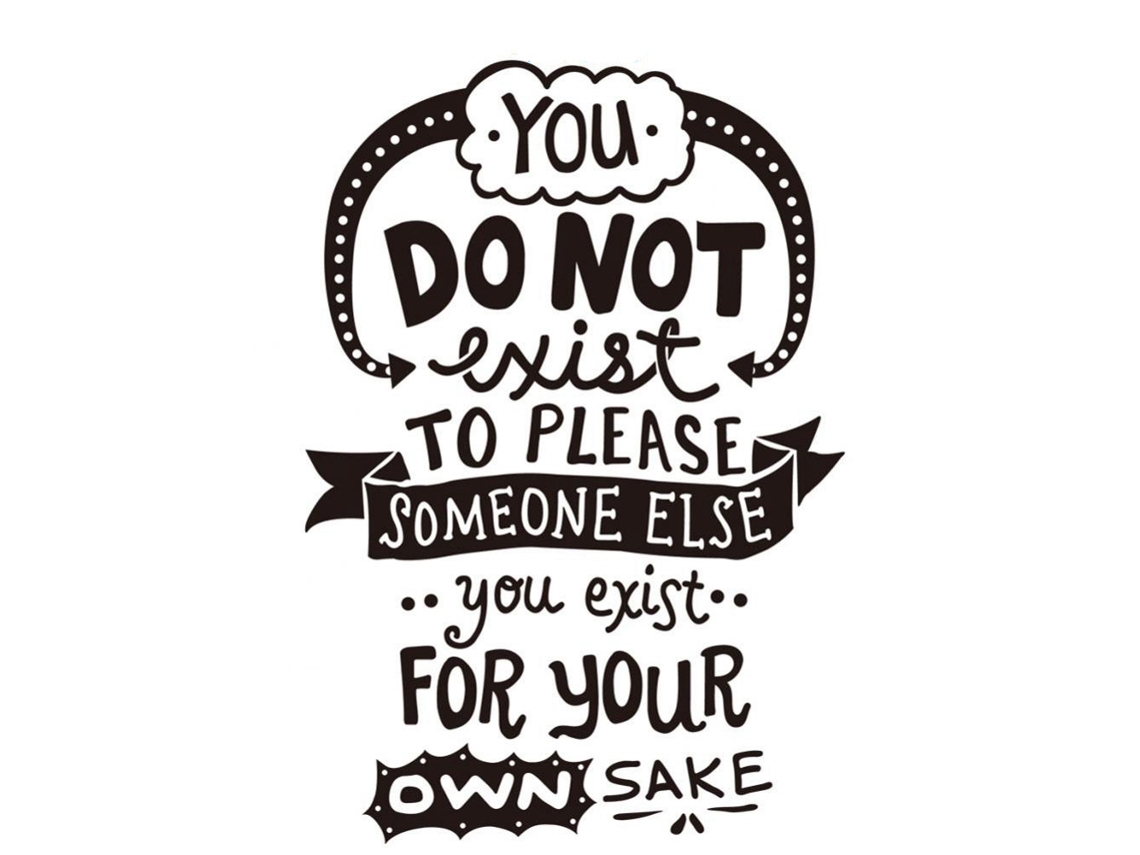 2026-pegatina Decorativa "you Do Not Exist" Para Pared, Fondo De Sala De Estar Y Dormitorio, Adhesivo De Pared