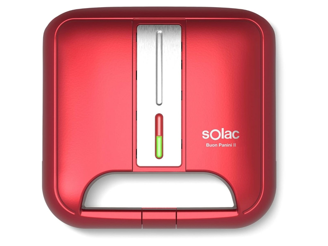 Sandwichera SOLAC Sd5058 Roja 750 W