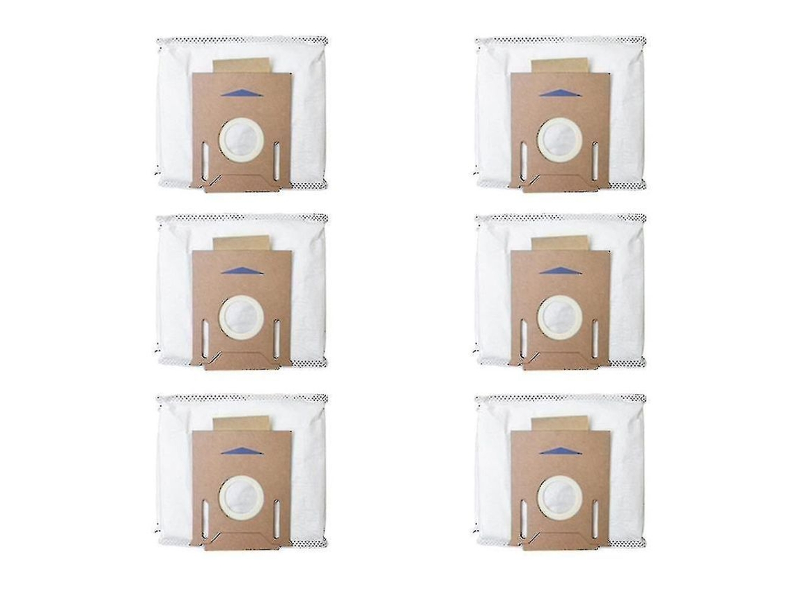 2026-6 Bolsas De Polvo Compatible Con Ecovacs Deebot Ozmo T8 T9 T9max Robot Aspirador Material Tela Capacidad Grande