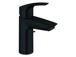 Grifo monomando para lavabo Eurosmart, tamaño S, salida de 109 mm, desagüe automático, Ecomode, 329262433, negro mate Grohe