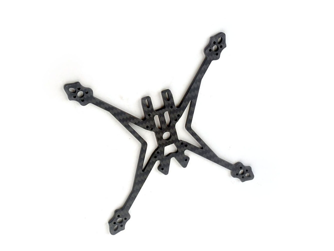 Placa Inferior happymodel Crux35 Pieza De Repuesto Distancia Entre Ejes 150mm Fibra De Carbono Placa Inferior 3mm Brazo Aio Dron Fpv