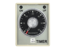 Relé De Tiempo Electrónico 8 Pines Retardo De Liberación 60s Montaje Rail Din 35mm Ac380v