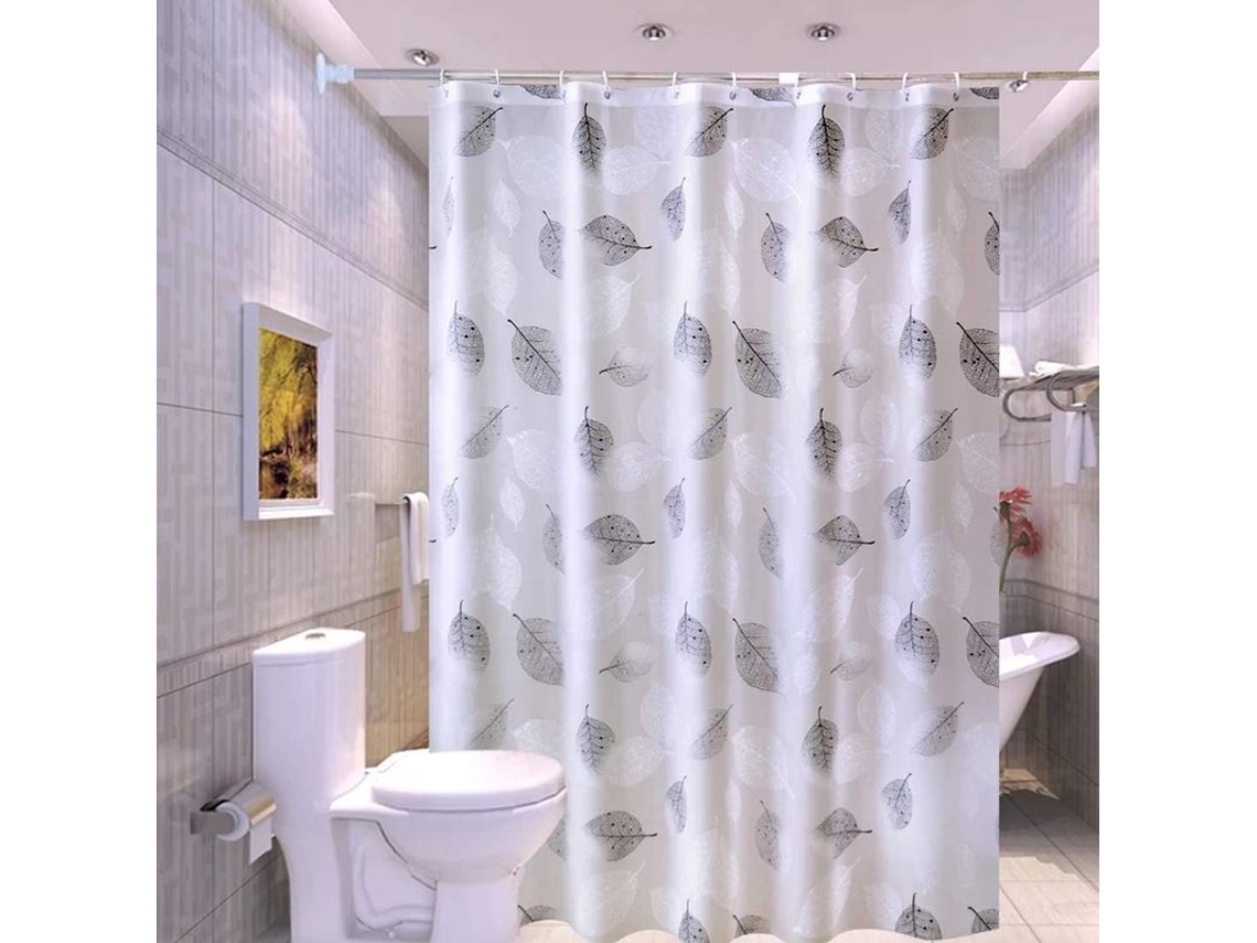 2026-liner De Cortina De Ducha Linjou 180x200cm 100% Peva Impermeable Eco-amigable Con Ojetos Antirrojos
