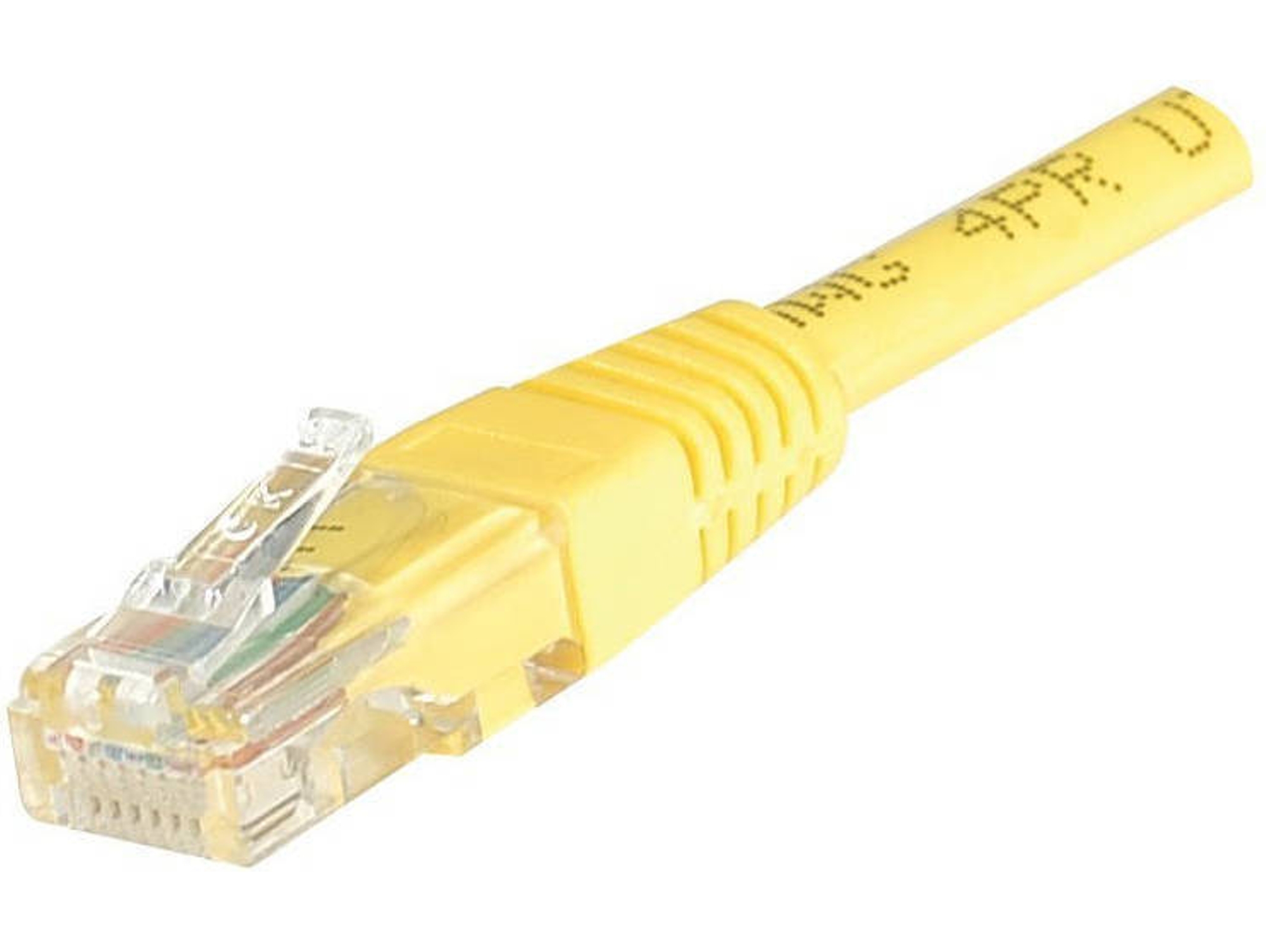 Cable de Red CONNECT (RJ45 - 15 cm - Amarillo)